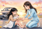 I Found My 6-Year-Old Daughter Walking Alone On Route 9 Carrying My Baby Son,” I Whispered After My Shift Ended At 6:47 P.M. Her Pink Velcro Shoe Was Half Undone, Her Eyes Were Empty, And My Infant Was Wrapped In A Dish Towel, Crying So Hard He Could Barely Breathe. Twenty-three minutes earlier, I had trusted my parents to keep them safe. Twenty-three minutes later, I walked into their candlelit dinner and realized my children had barely escaped alive….