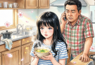 My sister left her five-year-old daughter with me for three days, and I thought I’d only have to put on cartoons and heat up some food. But on the first night, when I served her a bowl of homemade beef stew, the little girl didn’t even touch her spoon. Instead, trembling, she asked me: “Uncle… am I allowed to eat today?”